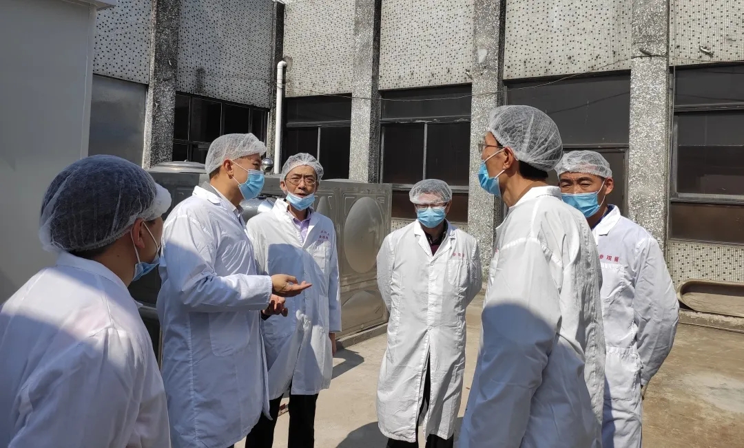 广州市生态情形局海珠区分局局长区劲邦一行到诸侯快讯公司检查指导事情